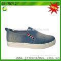 Fresh jeans stretch fabric flat shoes